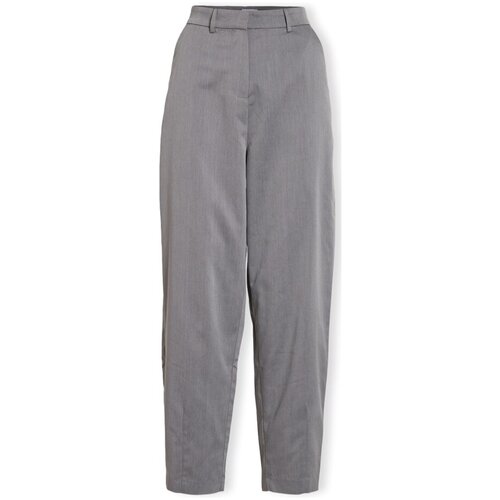 Vila Hlače Naba Trousers 7/8 - Dark Grey Siva Slike