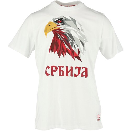 Umbro Navijačka majica Serbia Eagle UMNZ181100-01 bela Cene