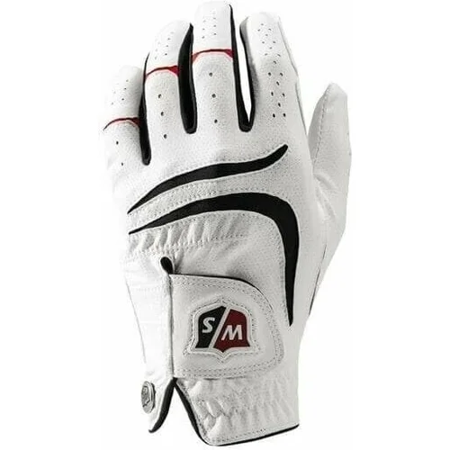 Wilson Staff Grip Plus Golf White Leva roka S Moške rokavice