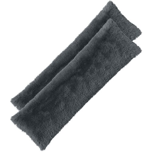  Presvlaka za jastuk 2 pcs HEERLEN Antracit 40 x 145 cm PV flis Slike