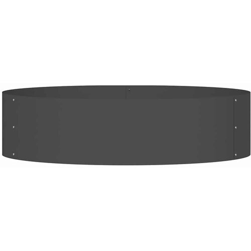  Prsten za saksiju 5 pcs Crna 80 x 80 x 20 cm Čelična vrata Slike