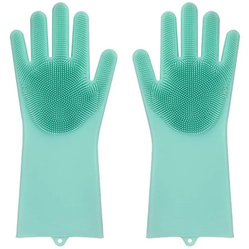  Silikonske rokavice za pomivanje posode