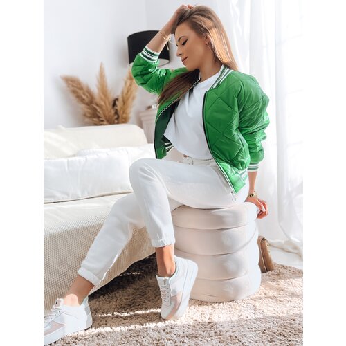 DStreet Women's jacket BOMBER green Cene