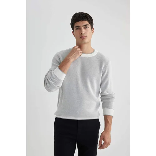 Defacto Standard Fit Crew Neck Sweater