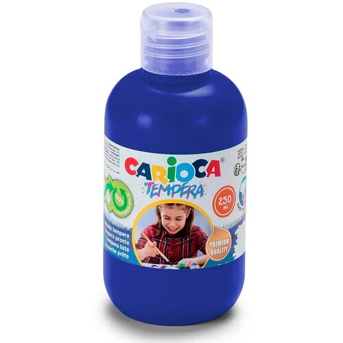 Carioca Cian modra tempera 250ml - Cene