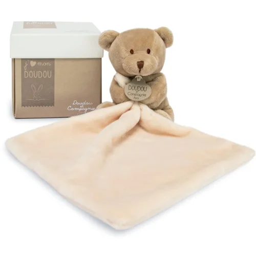 Doudou Gift Set Teddy poklon set za djecu od rođenja 1 kom