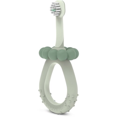 Suavinex Baby Training Toothbrush zobna &scaron;četka za otroke 0-2 y Green 1 kos Cene