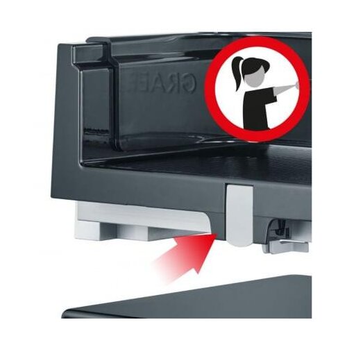 GRAEF Sliced Kitchen S 11001 wei&szlig; Wellenschliffmesser Cene