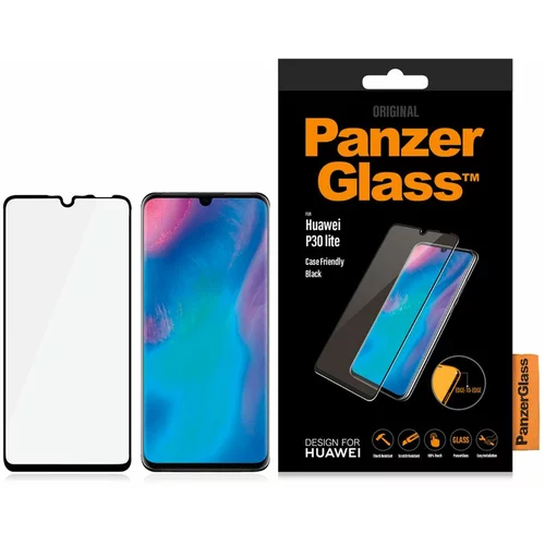 Panzerglass zaštitno staklo za Huawei P30 lite case friendly black