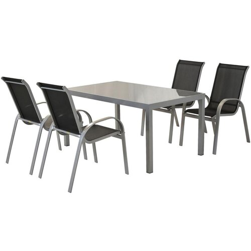 Gardenson Vrtni Set Amalfi, 5-Delno, Črna Slike