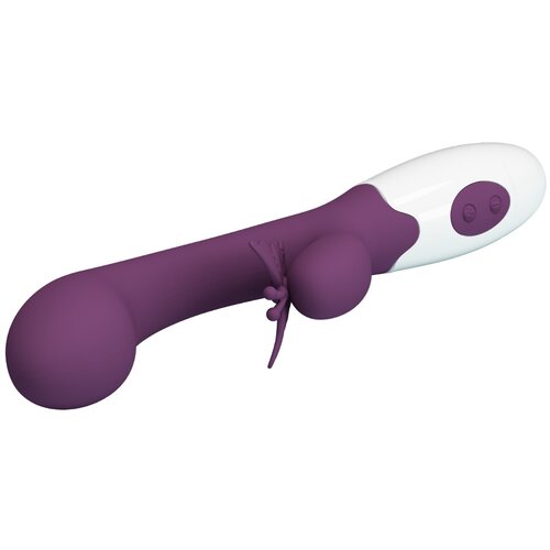 Pretty Love Butterfly Kiss Rabbit Vibrator Purple Slike
