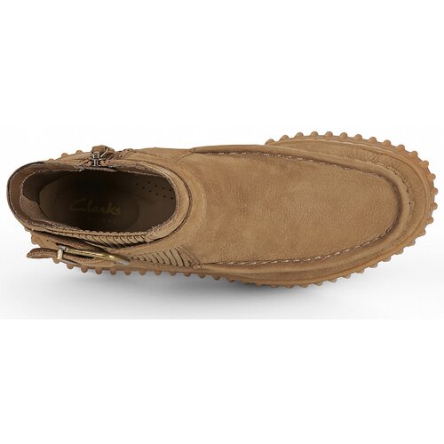 Clarks Pol&amp;scaron;kornji Torhill Buckle Bež Slike
