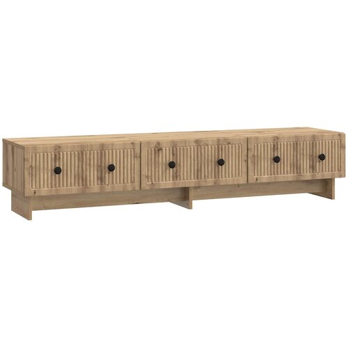 TV ormar Hrast artisan 147 x 34,5 x 30 cm Konstruirano drvo Cene
