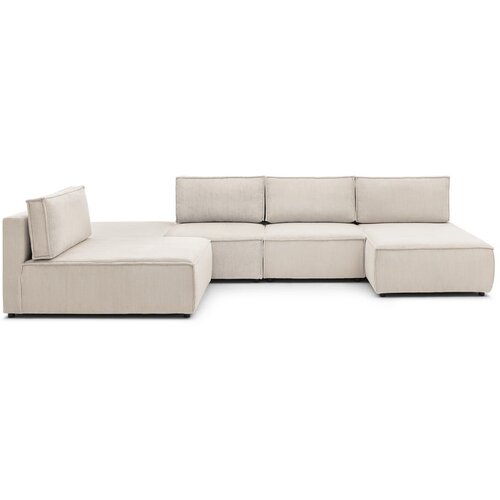 Bobochic Paris Krem (promjenjiva) kutna garnitura od samta &amp;ndash; Slike