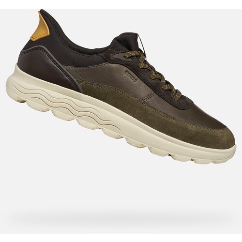 Geox Dark green men's sneakers Spherica Plus - Men's Cijene