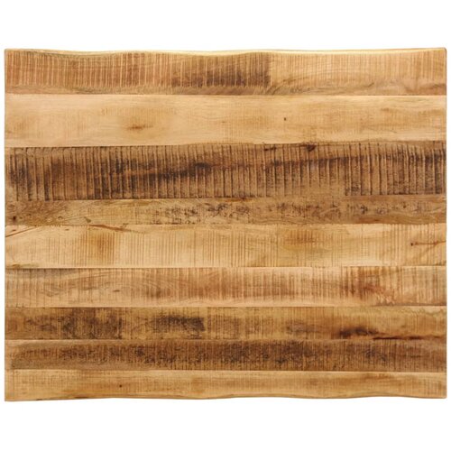 VidaXL Mizna plo&amp;scaron;ča z naravnim robom 90x80x3,8 cm trden robusten mango, (21410818) Slike
