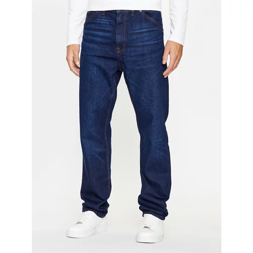 Guess Jeans hlače Chad M3BA60 D4Z82 Mornarsko modra Regular Fit