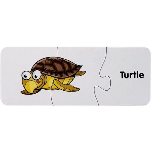  Edukativne puzzle - oceanske životinje na engleskom Slike