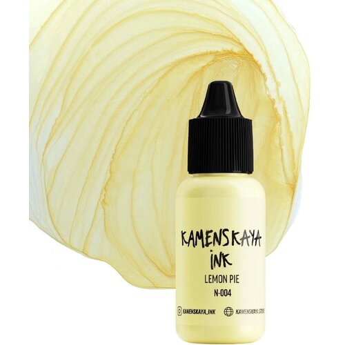  Pastelno alkoholno mastilo KAMENSKAYA NUDE 15ml  N-004 lemon Cene