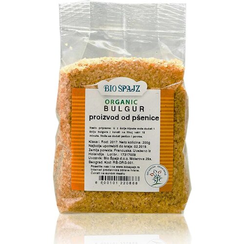 Biospajz Organski bulgur, 200g Cene