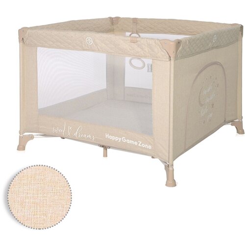 Lorelli Playpen Happy Game Zone Fog Beige Star Cijene