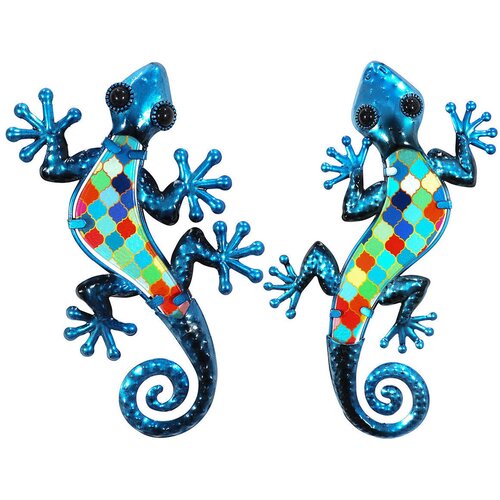Signes Grimalt Lagartija 2U Zidni Ukras Blue Slike