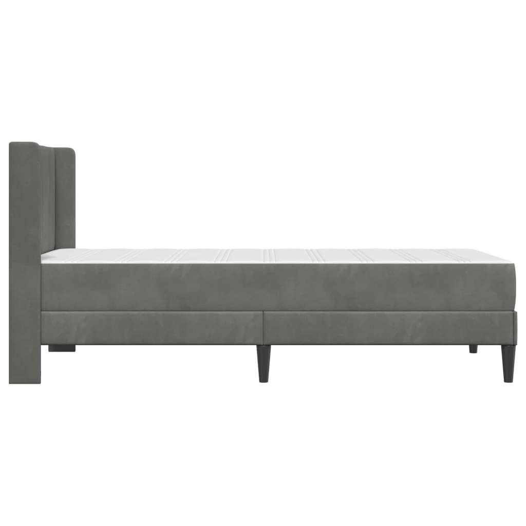  Okvir za krevet Tamno siva 100 x 200 cm Bar&amp;scaron;un - Tamno siva 100 x 200 cm Slike