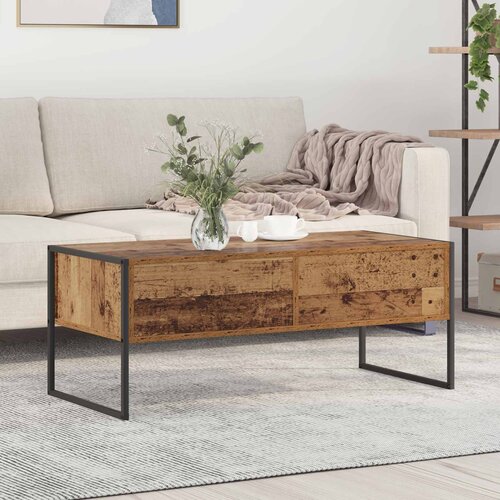 vidaXL Klubska miza Star les 100 x 46 x 40 cm Konstruiran les Cene