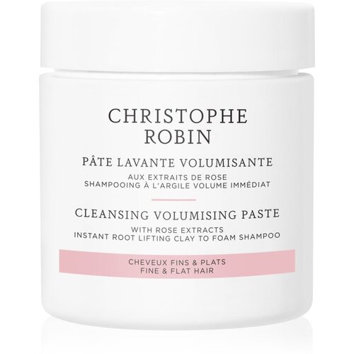Christophe Robin Cleansing Volumizing Paste with Rose Extract eksfoliacijski šampon za volumen las 75 ml Cene
