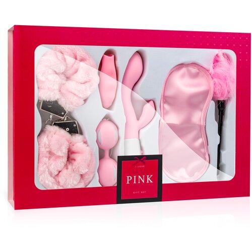 Loveboxxx komplet I Love Pink Slike