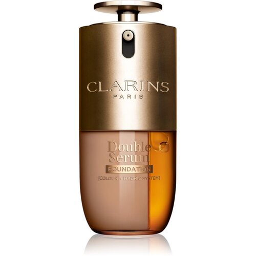 Clarins Double Serum Foundation pomlađujući i posvjetljujući puder nijansa M2W 30 ml Slike