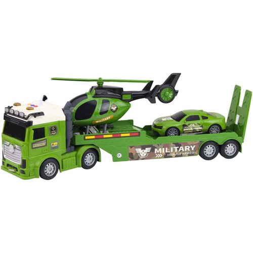  set kamion Kamion za vuču Automobil Helikopter Svjetla Zvuk Slike