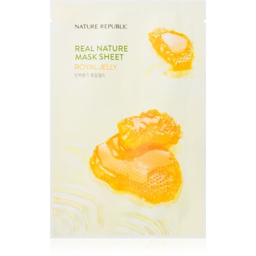 NATURE REPUBLIC Real Nature Royal Jelly Mask Sheet sheet maska protiv bora 23 ml Cijene