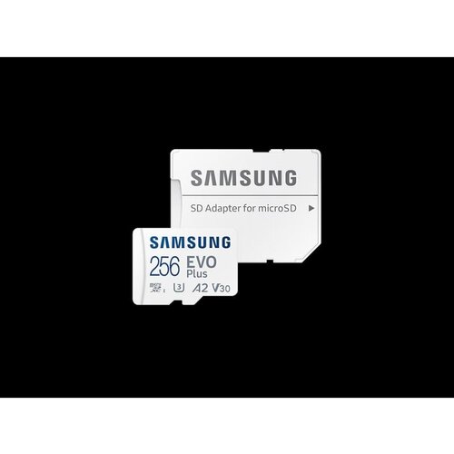 Samsung MicroSD 256GB EVO Plussa adapteromUp to... Slike