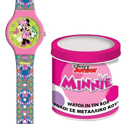 Luna Analogni sat s Minniem Mouseom u metalnoj poklon kutiji Cene