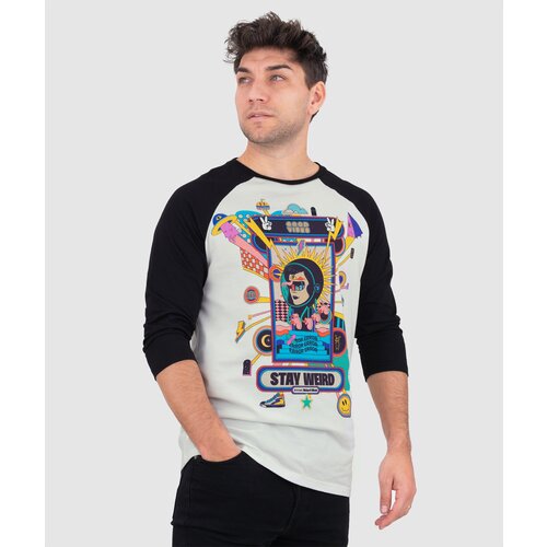 Woox T-shirt Stay Weird Slike