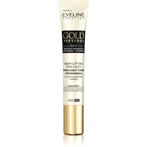 Eveline Cosmetics Gold Peptides lifting krema za predel okoli oči 20 ml Cene