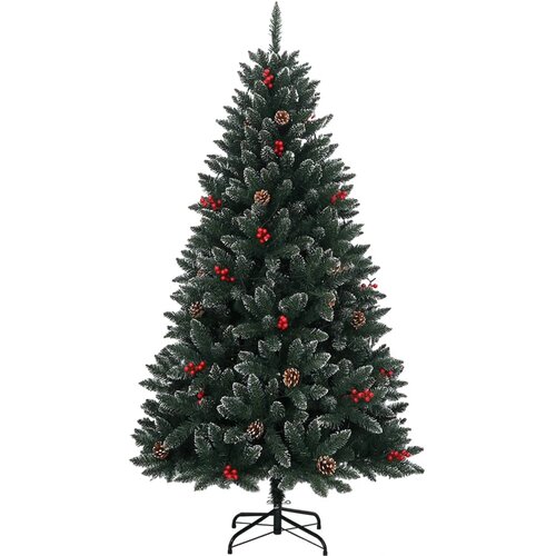  Umjetno božićno drvce s 300 LED žarulja 210 cm Slike