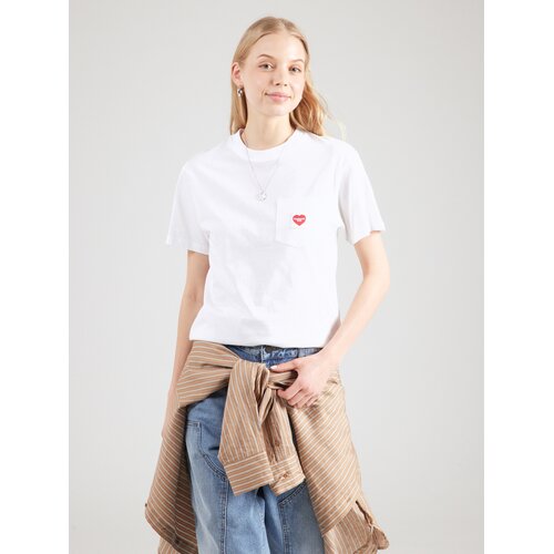 Carhartt WIP Majica rdeča / bela Slike