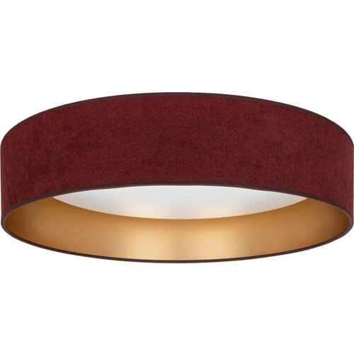  Brilagi-LED prigu&amp;scaron;iva sv. VELVET SM. 36W/230V 3000-6000K prečnik 55 cm bordo/zlatna WT+DO Slike