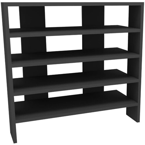 Hanah home Sargel antracit stalak za cipele, crni Slike
