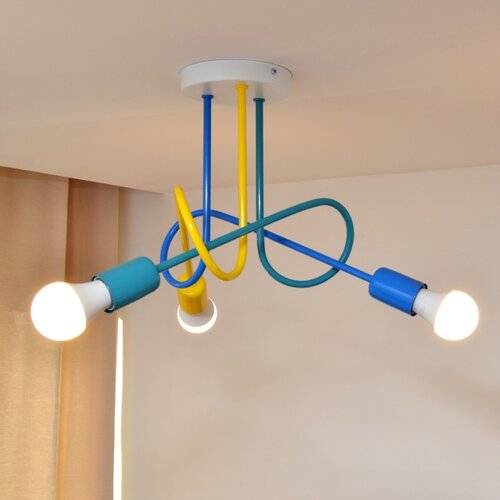  LED dečiji plafonski luster OXFORD 3xE27/15W/230V Slike