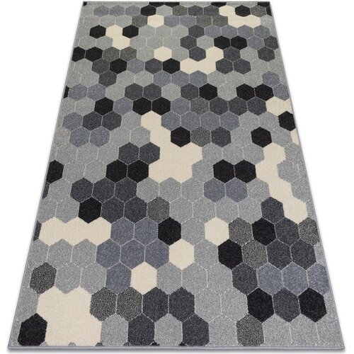 RugsX Preproge Preproga HEOS 78537 siva / krem šesterokotnik 120x170 cm Siva Cene