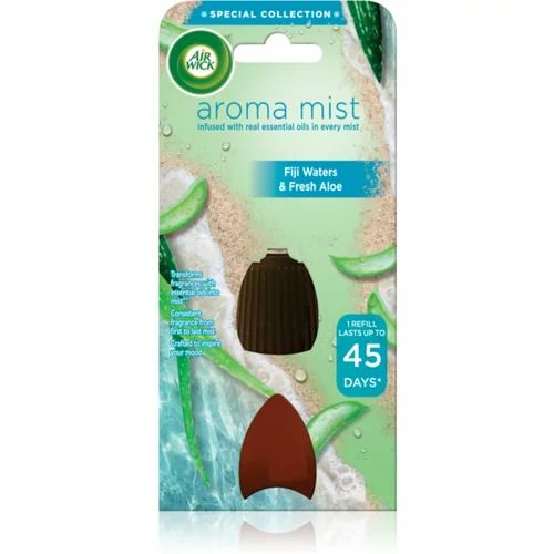Air Wick Aroma Mist Fiji Water & Fresh Aloe nadomestno polnilo za aroma difuzor 20 ml