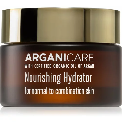 Arganicare Moisturizing Treatment Nourishing Hydrator hranilna krema za normalno do mešano kožo 50 ml