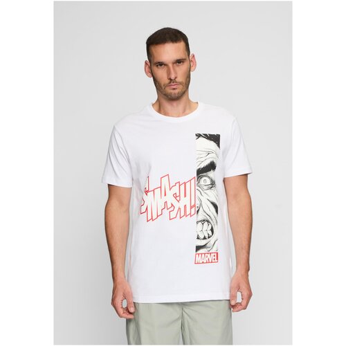 Merchcode White T-shirt Angry Hulk Slike