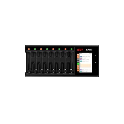 ISDT N8 punjač okruglih stanica nikalj-metal-hidridni, nikalj-kadmijev, nikalj-cinkov, litijev-ionski, LiHV, lifepo mignon (AA), micro (AAA), 14500, 10440 Cijene