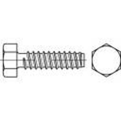 Toolcraft 144620 vijci s šesterokutnom glavom za lim 4.8 mm 19 mm vanjski šesterokutni DIN 7976 čelik galvansko pocinčani 250 St. Cene