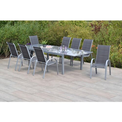 Gardenson vrtni set amalfi, 9-Delno, aluminij Slike