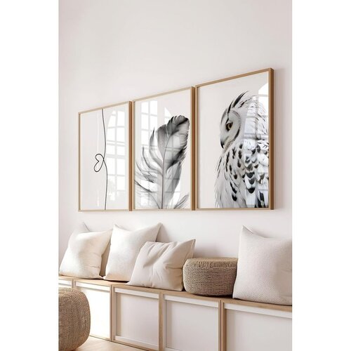 WALLXPERT &Ccedil;-300690 - 5070 Vi&scaron;enamenski set dekorativnog slikanja (3 komada) Cene